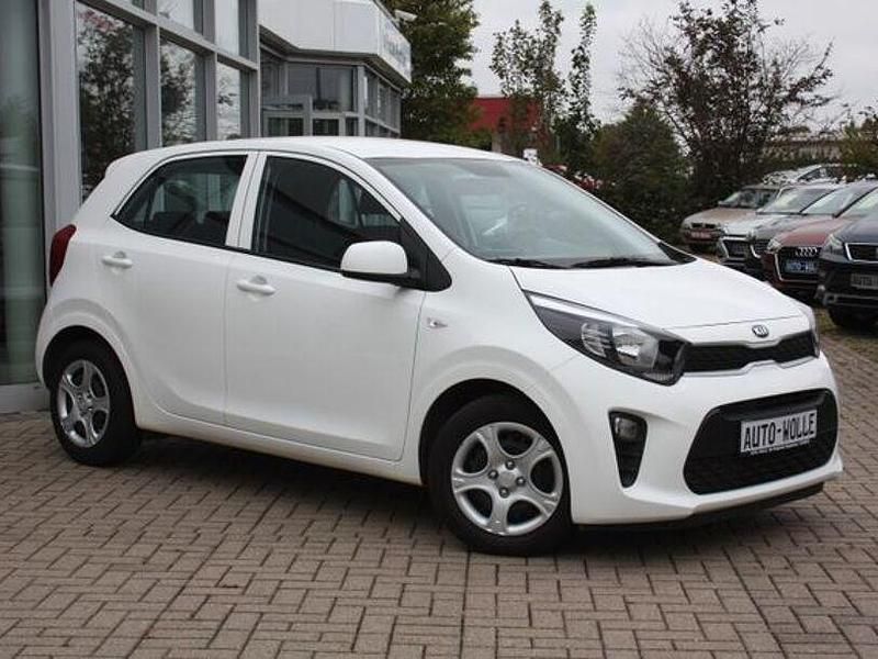 Weiß Gebraucht 2018 Kia Picanto Edition 7 Kleinwagen | 9.950 € (Fairer Preis) - Bild 1/4