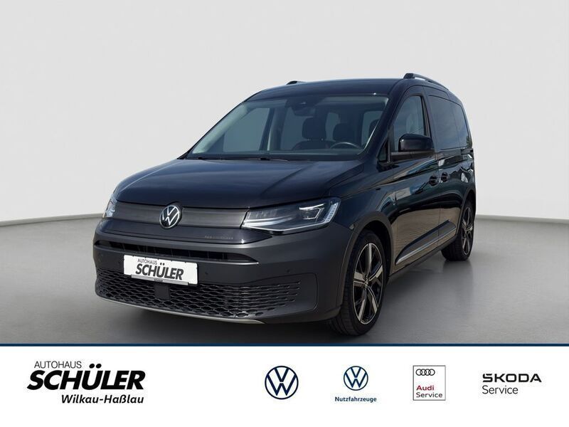 Schwarz deep black perleffekt metallic Gebraucht 2022 VW Caddy PanAmericana Van / Kleinbus | 35.935 € (Teuer) - Bild 1/4