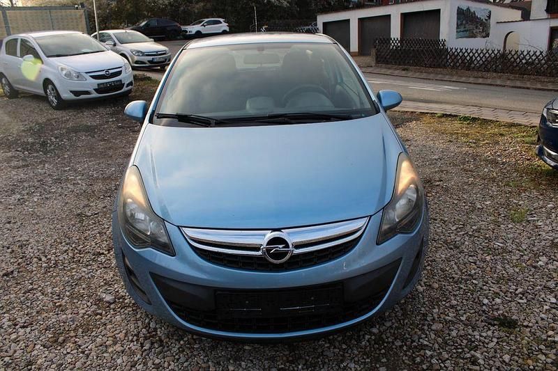 Gebraucht Opel Corsa Active 87 PS (63 kW) 2013 Blau Kleinwagen