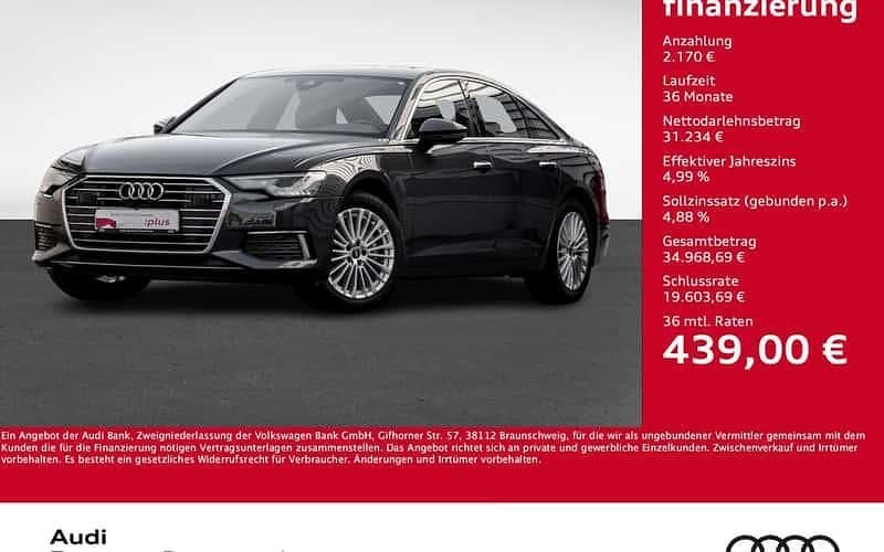 Grau Gebraucht 2022 Audi A6 Ambiente Limousine | 33.404 € (Guter Preis) - Bild 1/4