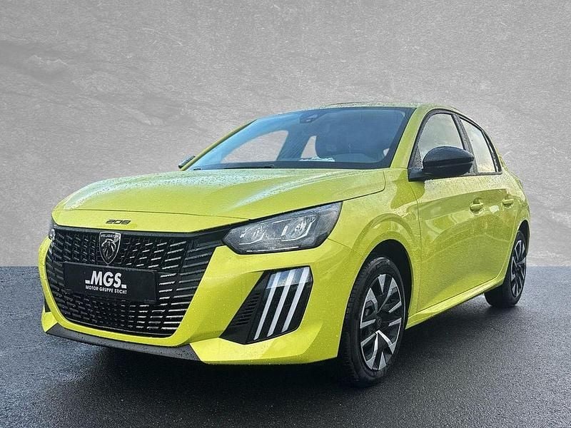 Neu Peugeot 208 Style 101 PS (74 kW) 2025 Met. agueda gelb Kleinwagen