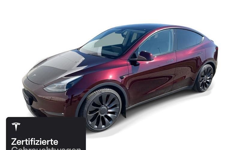 Gebraucht Tesla Model Y Performance 321 kW (437 PS) 2024 Rot SUV
