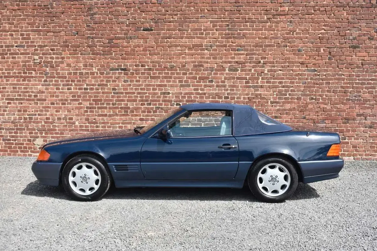 Gebraucht Mercedes SL280 193 PS (141 kW) 1994 Blau Cabrio