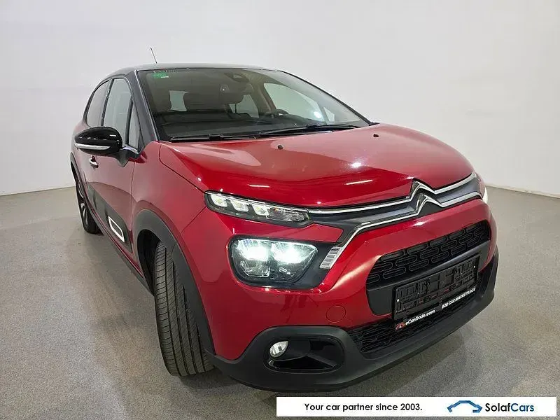 Brugt Citroën C3 PureTech 110 HK (80 kW) 2024 Rød Sedan