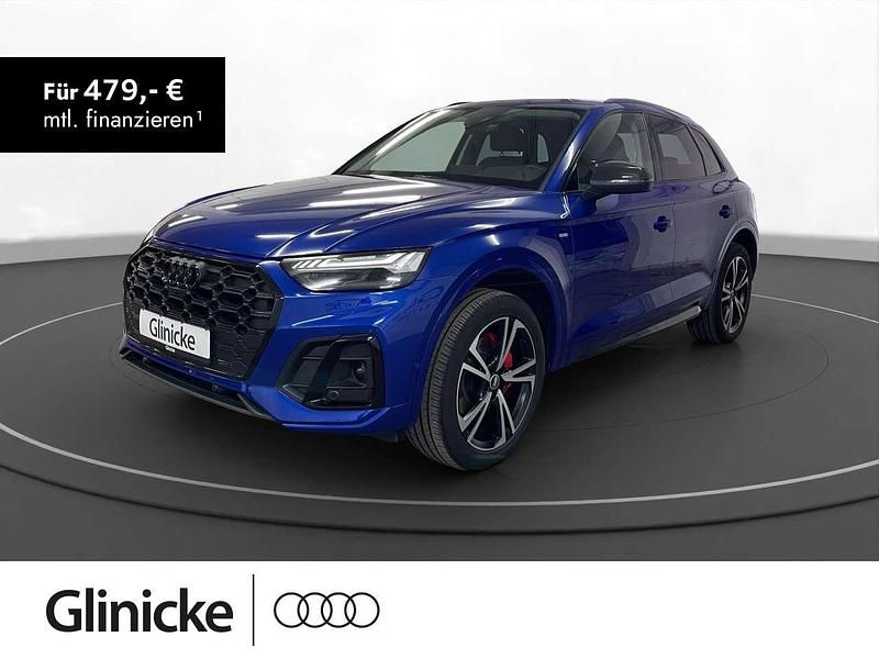 Ultrablau metallic Gebraucht 2021 Audi Q5 Edition .1 SUV | 44.880 € (Etwas zu teuer) - Bild 1/2