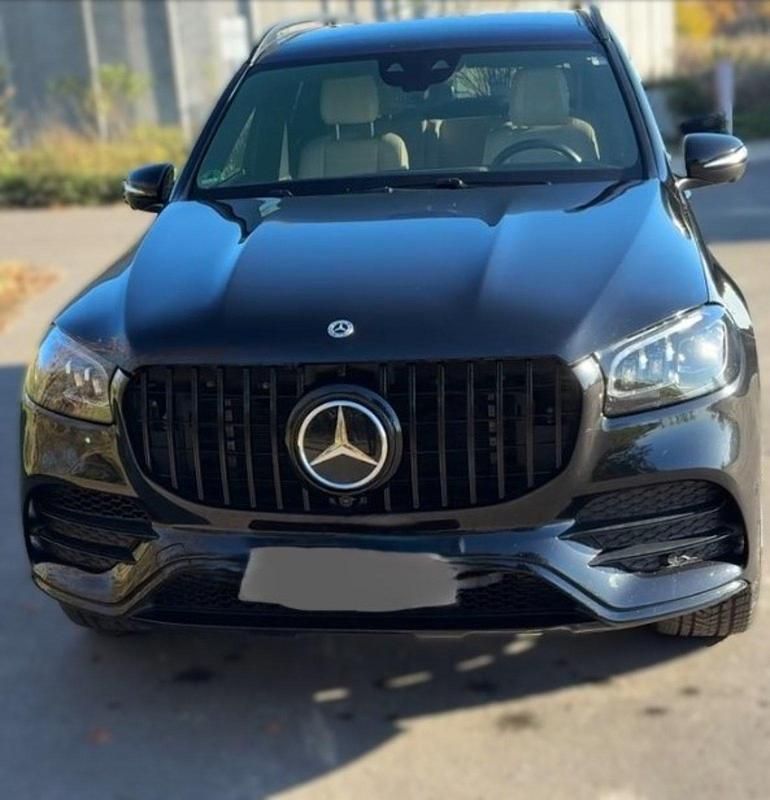 Schwarz Gebraucht 2022 Mercedes GLS580 AMG line SUV | 78.350 € (Superpreis) - Bild 1/4