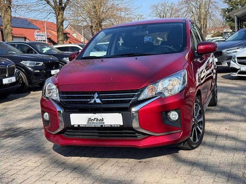 Second-hand Mitsubishi Space Star Select+ 71 CP (52 kW) 2023 Roșu Hatchback