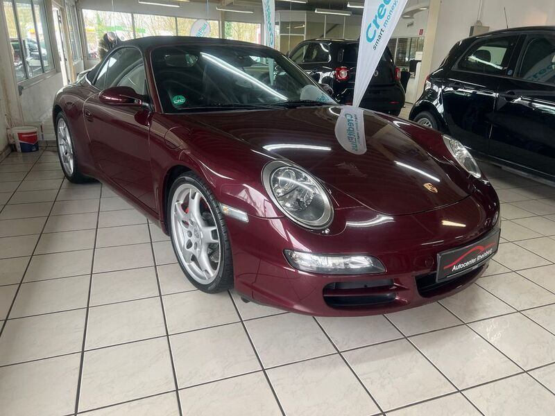 Carmonarot metallic Gebraucht 2006 Porsche 911 Carrera S Cabriolet Sport Cabrio | 43.000 € (Fairer Preis) - Bild 1/4