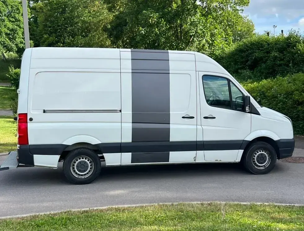 Gebraucht VW Crafter 109 PS (80 kW) 2009 Weiß Van