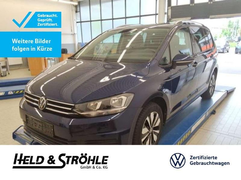 Atlantik blue metallic Gebraucht 2024 VW Touran Move Van / Kleinbus | 30.880 € (Superpreis) - Bild 1/3