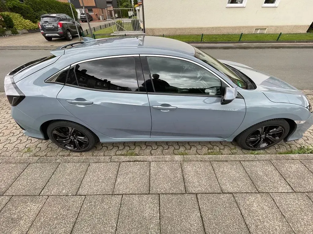 Gebraucht Honda Civic Elegance 129 PS (94 kW) 2018 Blau Limousine