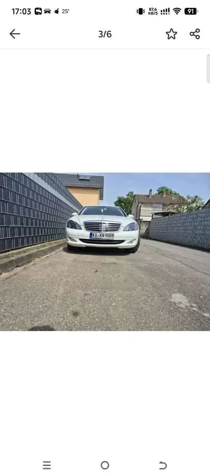 Gebraucht Mercedes S350 272 PS (200 kW) 2007 Weiß Limousine