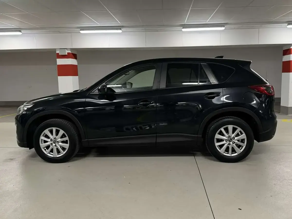 Gebraucht Mazda CX-5 Sendo 150 PS (110 kW) 2015 Onyxschwarz metallic SUV