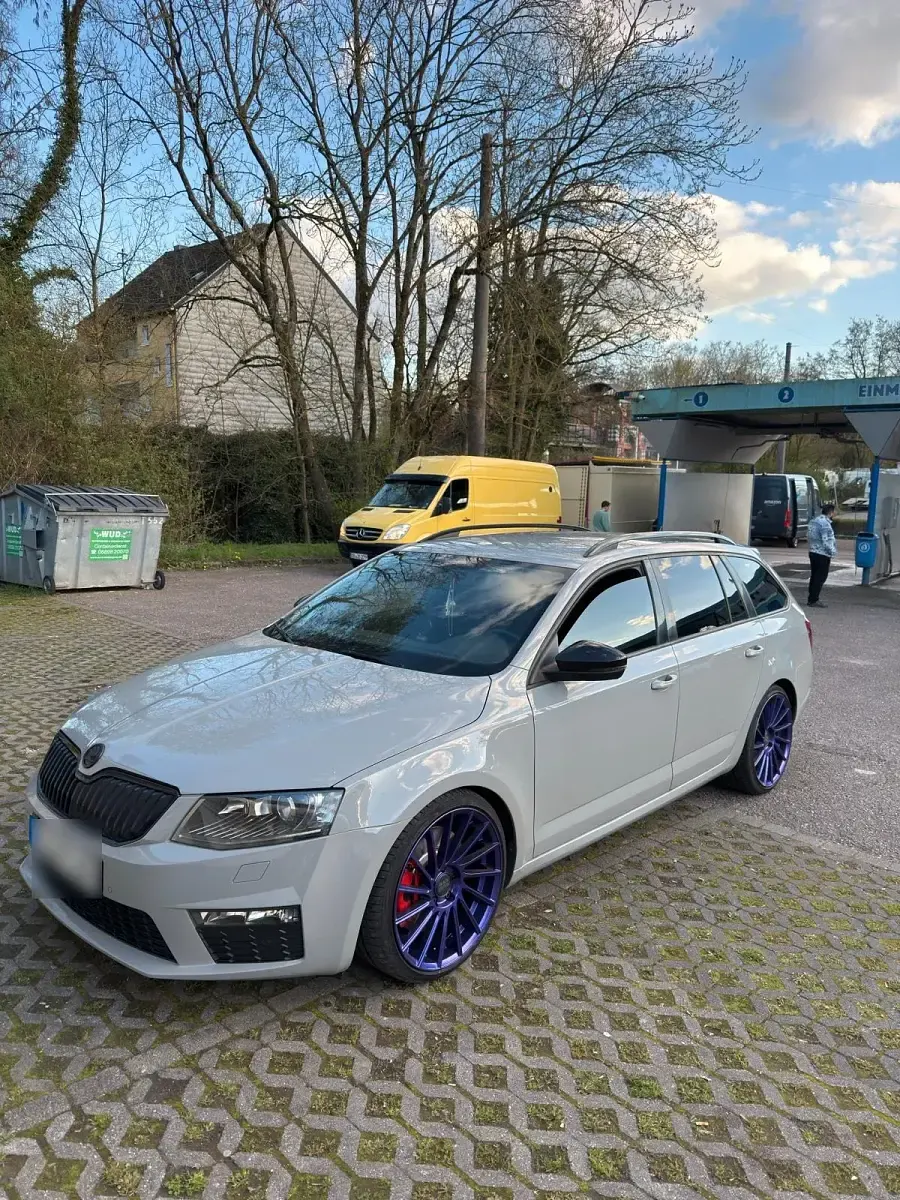 Gebraucht Skoda Octavia vRS 184 PS (135 kW) 2014 Grau Kombi