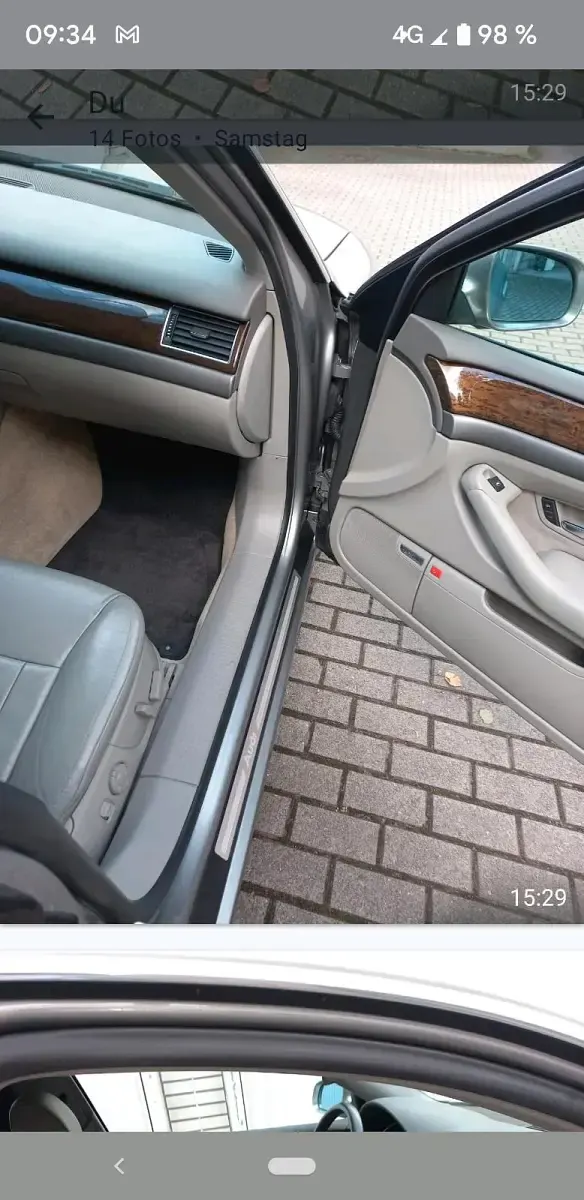 Gebraucht Audi A8 220 PS (161 kW) 2007 Grau Limousine