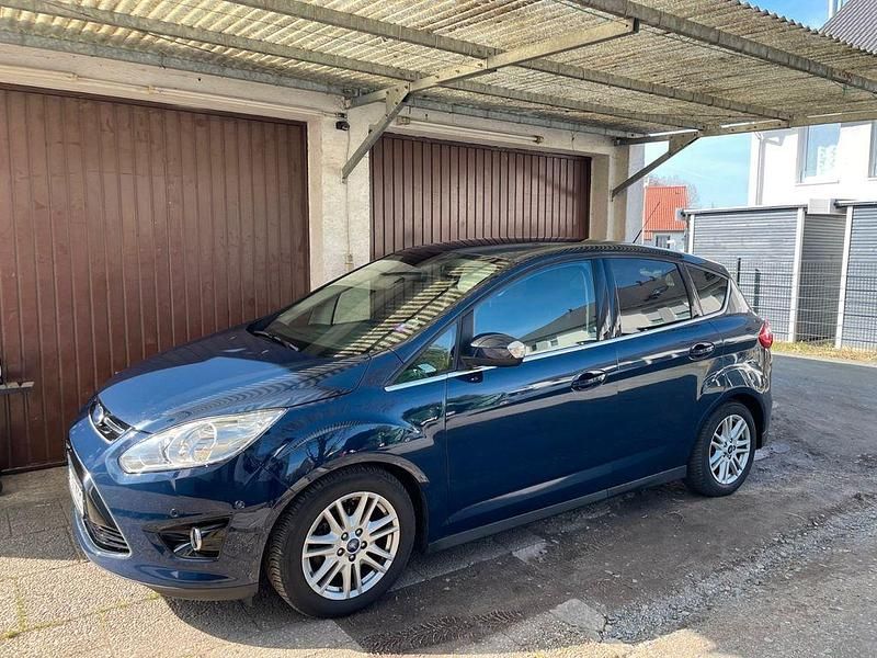 Gebraucht Ford C-MAX Titanium 125 PS (91 kW) 2013 Blau Van / Kleinbus