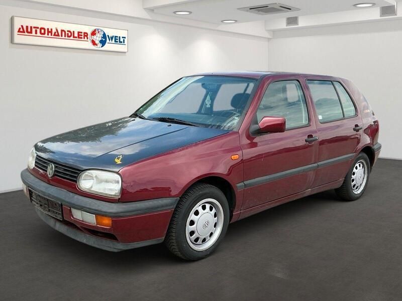 Rot Gebraucht 1995 VW Golf III Limousine | 299 € - Bild 1/4