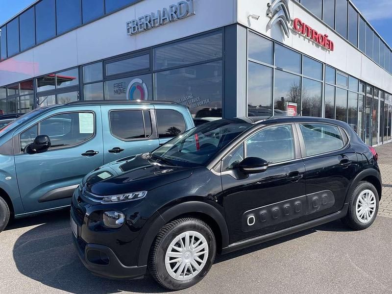Schwarz Gebraucht 2020 Citroën C3 PureTech Kleinwagen | 15.999 € (Etwas zu teuer) - Bild 1/4