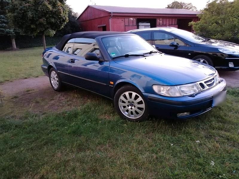Gebraucht Saab 9-3 Cabriolet 154 PS (113 kW) 1999 Blau Cabrio