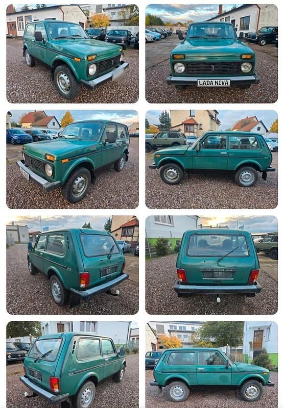 Second-hand Lada niva 80 CP (58 kW) 2006 Verde SUV