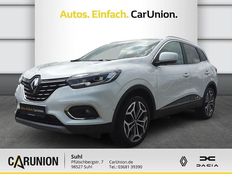 Perlmuttweiß metall Gebraucht 2021 Renault Kadjar Intens SUV | 16.540 € (Fairer Preis) - Bild 1/4