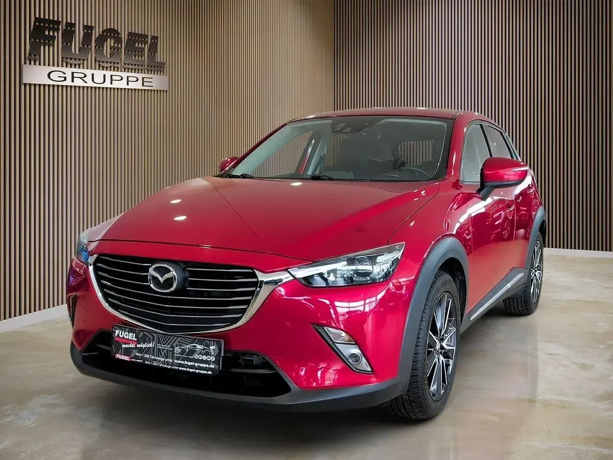 Gebraucht Mazda CX-3 Sports-Line 150 PS (110 kW) 2015 Rubinrot metallic SUV