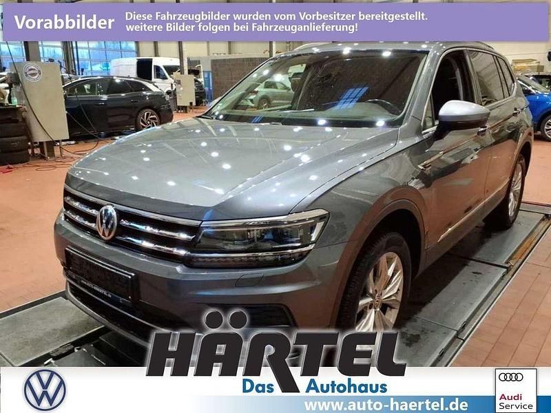 Platinum grey, metallic Gebraucht 2019 VW Tiguan Allspace Highline SUV | 26.900 € (Guter Preis) - Bild 1/4