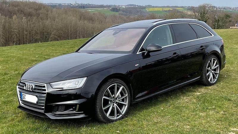 Schwarz Gebraucht 2018 Audi A4 Sport Kombi | 24.900 € (Teuer) - Bild 1/4