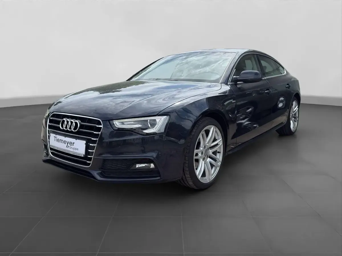 Gebraucht Audi A5 Sportback S-Line 150 PS (110 kW) 2017 Blau Kleinwagen