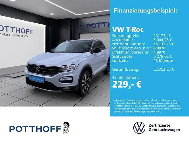 Gebraucht VW T-Roc United 150 PS (110 kW) 2020 SUV