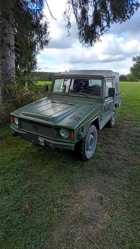 Grün Gebraucht 1979 VW Iltis Cabrio | 19.999 € - Bild 1/4