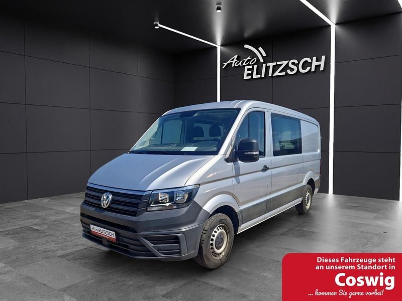 Reflexsilber metallic Gebraucht 2021 VW Crafter Van | 27.200 € (Fairer Preis) - Bild 1/4