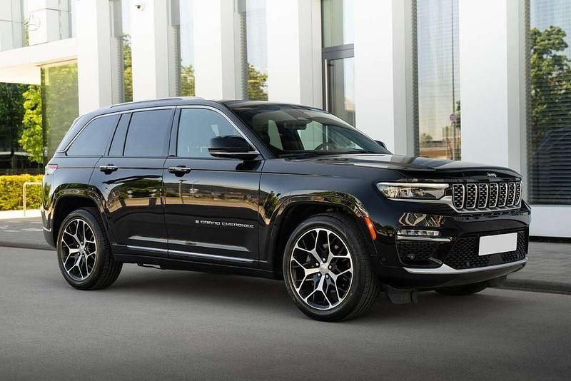 Schwarz Gebraucht 2022 Jeep Grand Cherokee Summit SUV | 52.000 € (Superpreis) - Bild 1/4