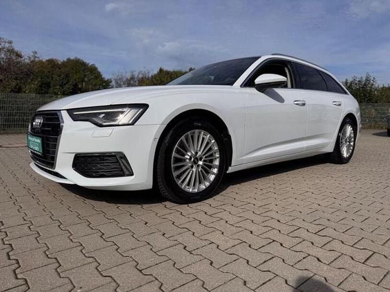 Weiß Gebraucht 2021 Audi A6 Design Kombi | 29.799 € (Superpreis) - Bild 1/4