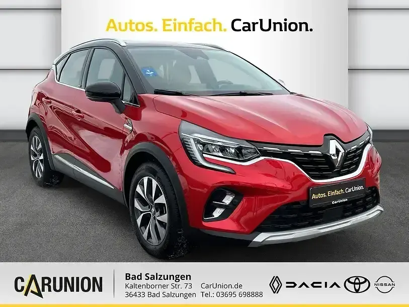 Gebraucht Renault Captur Intens 158 PS (116 kW) 2021 Rot nnp + schwarz gne SUV