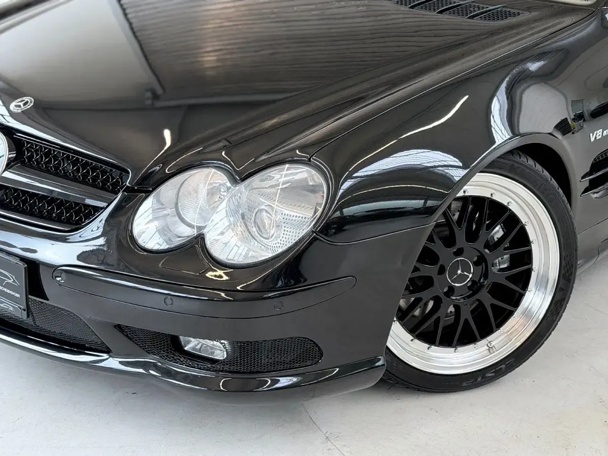Gebraucht Mercedes SL500 AMG 306 PS (225 kW) 2003 Schwarz Cabrio