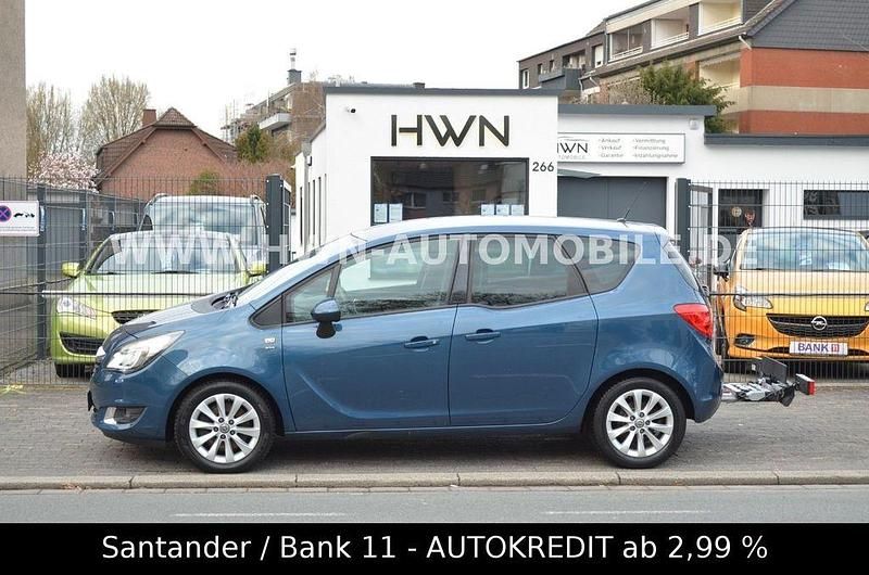 Gebraucht Opel Meriva drive 140 PS (102 kW) 2016 Blau Van / Kleinbus