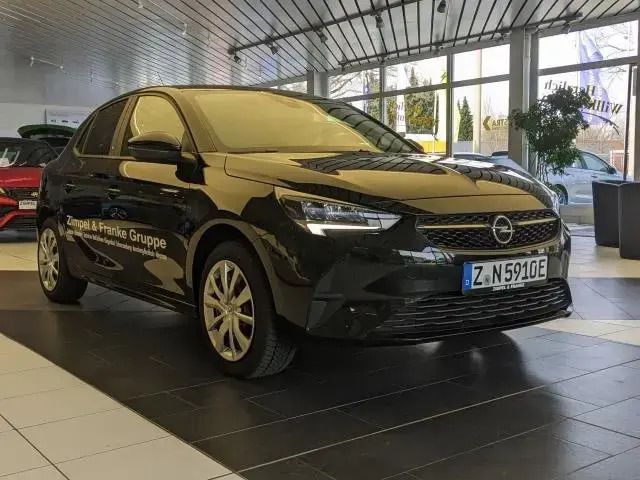 Karbon schwarz (metallic) Gebraucht 2023 Opel Corsa-e Edition Kleinwagen | 14.800 € (Superpreis) - Bild 1/4