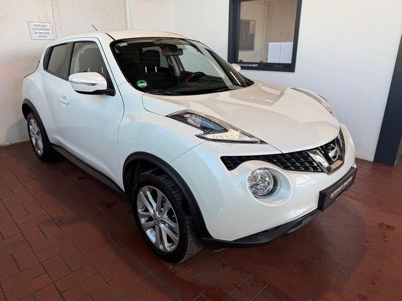 Gebraucht Nissan Juke Acenta 117 PS (86 kW) 2015 Weiß SUV