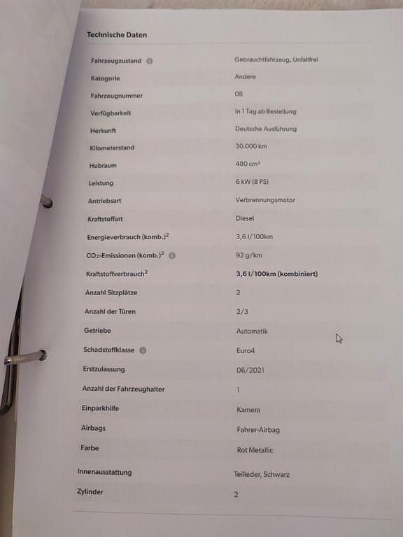 Gebraucht Ligier JS50 2021 Rot Kleinwagen