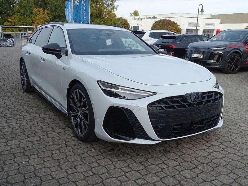 Neu Audi A6 S-Line 367 PS (269 kW) 2025 Gletscherweiß metallic Kombi