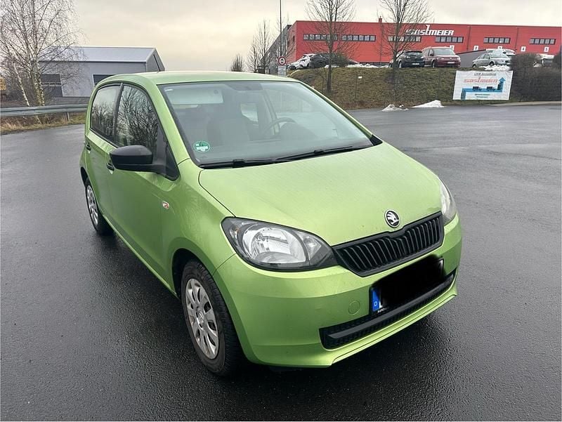 Gebraucht Skoda Citigo 60 PS (44 kW) 2014 Grün Kleinwagen
