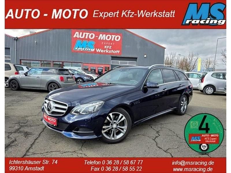 Gebraucht Mercedes E350 AMG 258 PS (189 kW) 2016 Cavansitblau (metallic) Kombi