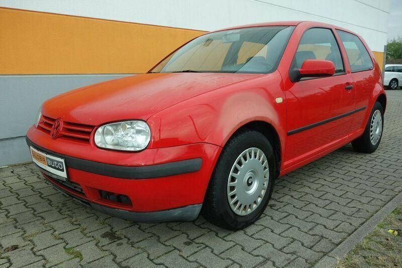Rot Gebraucht 1999 VW Golf IV Limousine | 500 € (Superpreis) - Bild 1/4