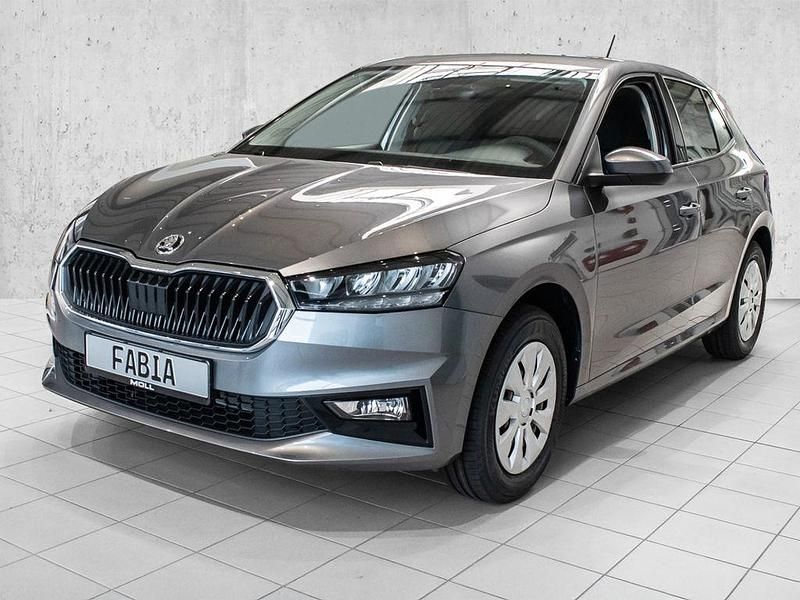 Neu Skoda Fabia Essence 80 PS (58 kW) 2026 Graphitegrau metallic Limousine