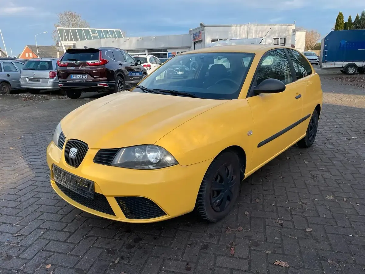 Gebraucht Seat Ibiza 69 PS (50 kW) 2008 Gelb Kleinwagen