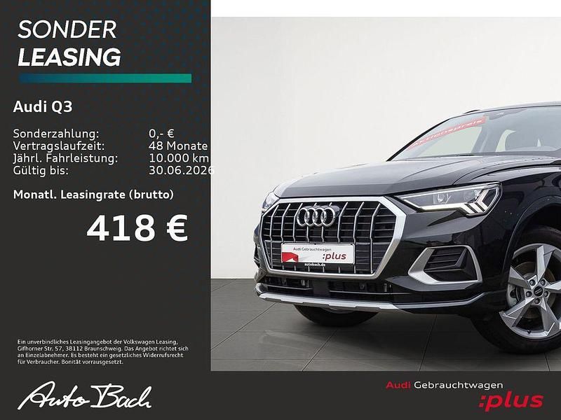 Gebraucht Audi Q3 Advanced Plus 150 PS (110 kW) 2025 Mythosschwarz metallic SUV