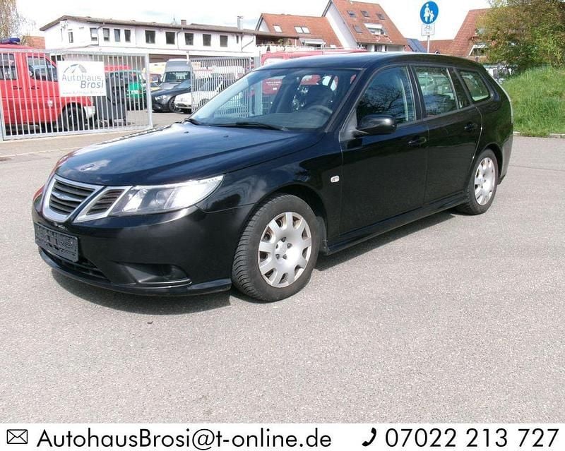 Gebraucht Saab 9-3 Linear 150 PS (110 kW) 2008 Schwarz Kombi