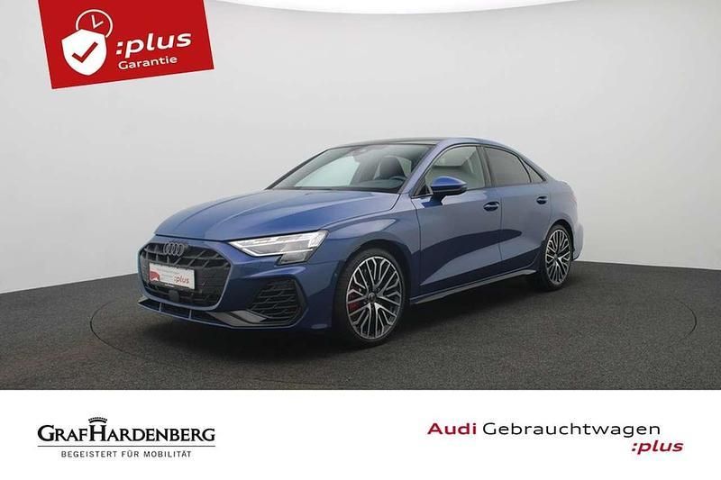 Ascariblau metallic Gebraucht 2024 Audi S3 Ambiente Limousine | 55.980 € (Teuer) - Bild 1/4