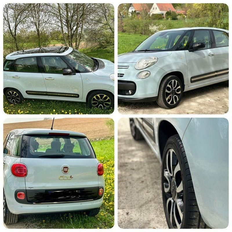 Blau Gebraucht 2014 Fiat 500L Living Van / Kleinbus | 6.600 € (Guter Preis) - Bild 1/4